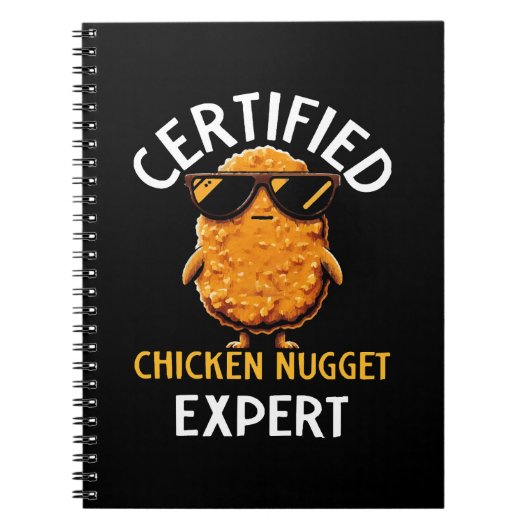 Carnet Expert certifié en nuggets de poulet (Devant)