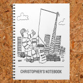 Carnet Exploitant de grue hors-bord du chantier