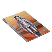 Carnet Explorateur de Mars Astronaute Planète Alien Art S (Côté Droit)
