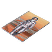 Carnet Explorateur de Mars Astronaute Planète Alien Art S (Côté gauche)
