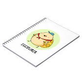 Carnet Explorateur d'oeufs Drôle de Pun Explorateur d'oeu (Côté gauche)