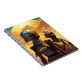 Carnet Explorateurs de planètes science-fiction Afrofutur (Côté Droit)