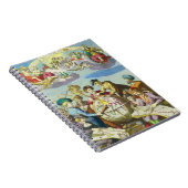 Carnet Explorateurs vintage avec carte du globe antique,  (Côté Droit)