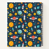 Carnet Exploration spatiale et planètes rentrée scolaire (Dos)