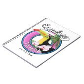 Carnet Explorer le logo rétro de Tampa Floride (Côté gauche)