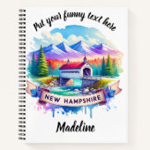 Carnet Explorer le pont couvert du New Hampshire (Devant)