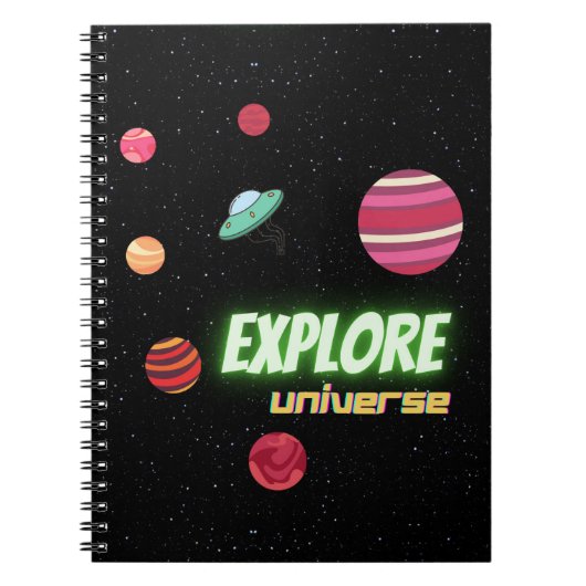 CARNET EXPLORER L'UNIVERS (Devant)