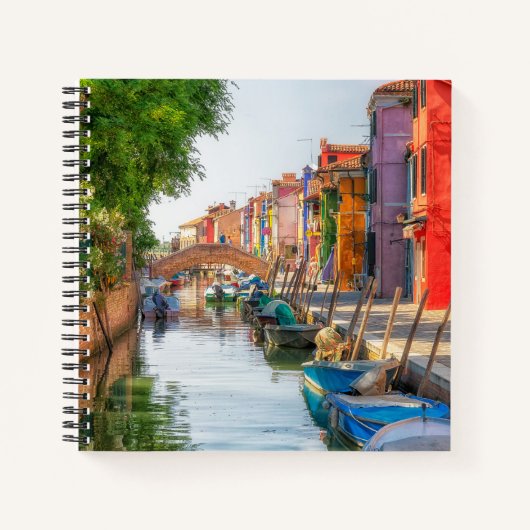 Carnet Explorez le charme vibrant de Burano (Devant)