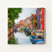 Carnet Explorez le charme vibrant de Burano (Dos)