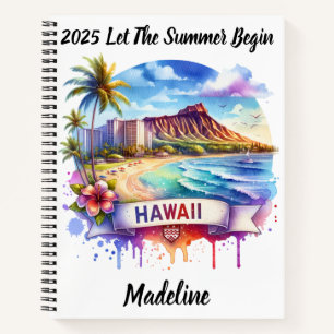 Carnet Explorez les belles plages et les paysages d'Hawaï