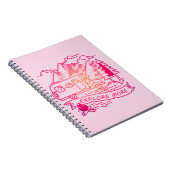 Carnet Explorez Plus Camper Rose Van Mountain Nature Love (Côté Droit)