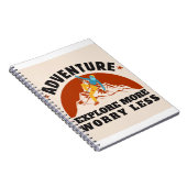 Carnet Explorez Plus, Inquiète Moins Collection (Côté Droit)