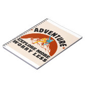 Carnet Explorez Plus, Inquiète Moins Collection (Côté gauche)