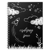 Carnet exploring space (Devant)