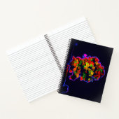 Carnet Explosion d'arbre néon (Intérieur)
