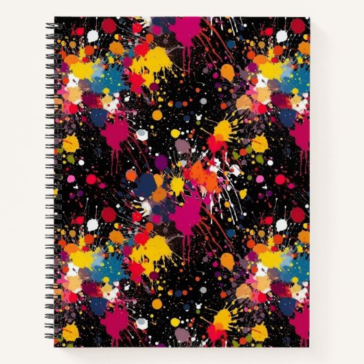 Carnet Explosion de couleur (Devant)