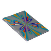Carnet Explosion de couleur sur fond gris (Côté Droit)