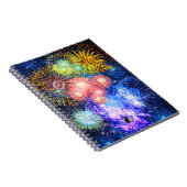 Carnet Explosion de feux d'artifice (Côté Droit)