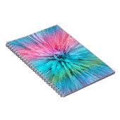 Carnet Explosion d'énergie de barbe à papa Art fractal (Côté Droit)