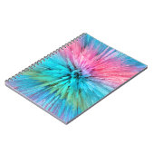 Carnet Explosion d'énergie de barbe à papa Art fractal (Côté gauche)