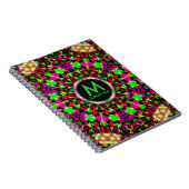 Carnet Explosion Psychedelique Monogramme (Côté Droit)