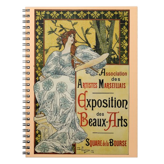Carnet Exposition des Baux-Arts (Devant)
