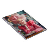 Carnet Expression d'amour Kiss of Timeless Grace en rose (Côté Droit)