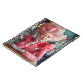 Carnet Expression d'amour Kiss of Timeless Grace en rose (Côté gauche)