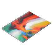 Carnet Expressionnisme Abstrait moderne peinture acryliqu (Côté gauche)