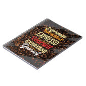 Carnet Expresso Yourself Café (Côté gauche)