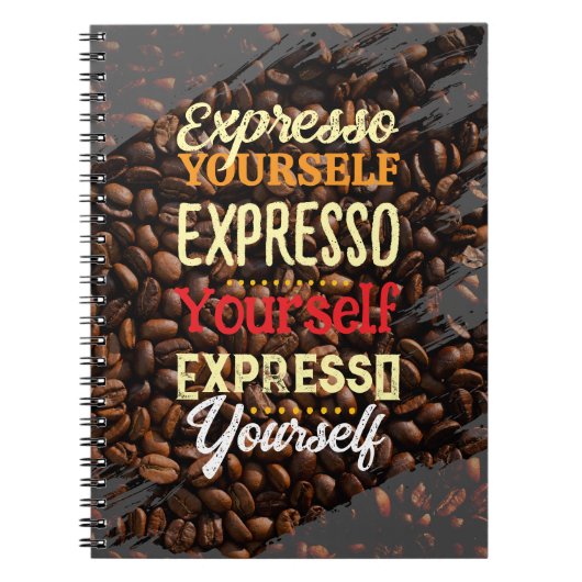 Carnet Expresso Yourself Café (Devant)