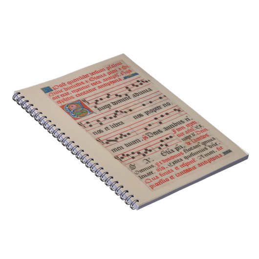Carnet Exsurge Domine Antiphon Manuscrit de Musique Médié (Côté Droit)