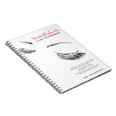 Carnet Extension de la barre des cils longs (Côté Droit)