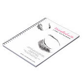 Carnet Extension de la barre des cils longs (Côté gauche)