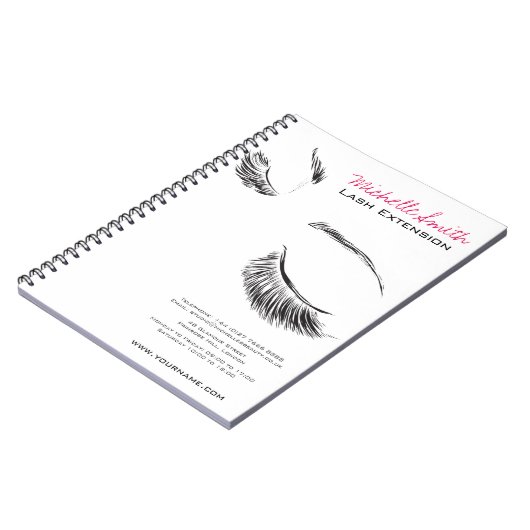 Carnet Extension de la barre des cils longs (Côté gauche)