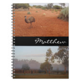 Carnet externe australien avec nom (Devant)