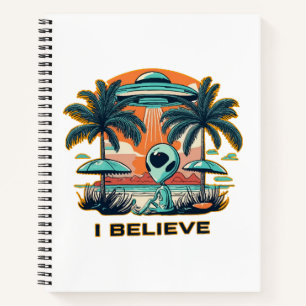 Carnet extraterrestre avec OVNI JE CROIS