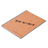 Carnet extrêmement secret (80 pages B&W) (Côté gauche)