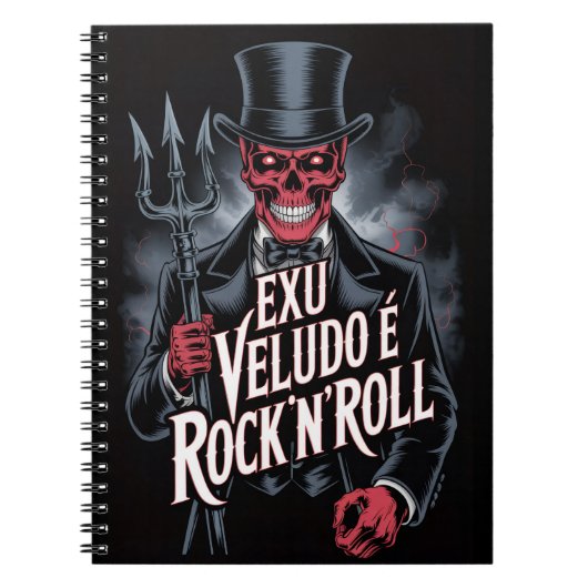Carnet Exu Veludo é Rock'N'Roll #1 (Devant)
