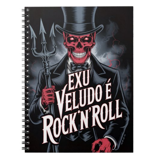 Carnet Exu Veludo é Rock'N'Roll #1 (Devant)