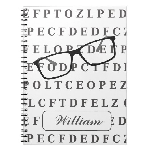 Carnet Eye Test Chart and Specs Personalised Optician (Devant)