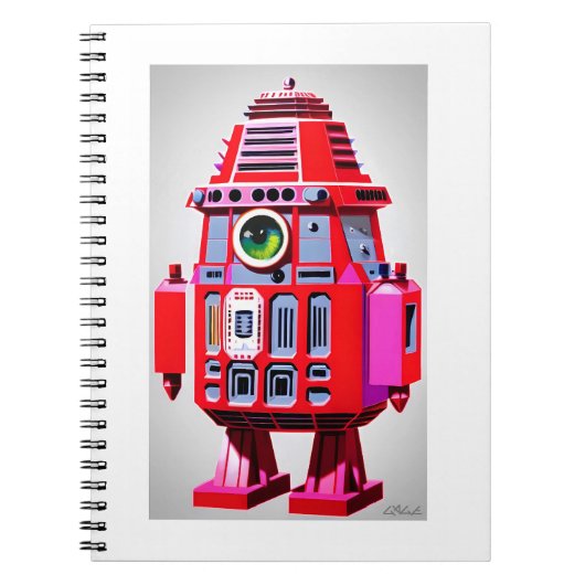Carnet Eyebotics Ken Gage Science-fiction (Devant)