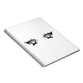Carnet Eyes Girl Drawing (Côté Droit)