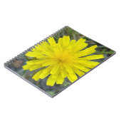 Carnet F16 Jaune Roi diable Fleur sauvage (Côté gauche)