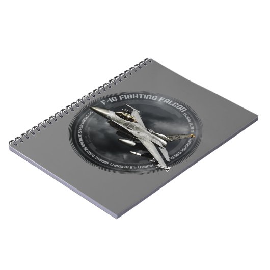 Carnet F-16 Faucon combattant (Côté gauche)