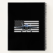 Carnet F-35 (Drapeau noir) (Dos)