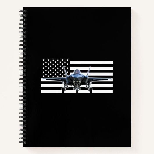 Carnet F-35 (Drapeau noir) (Devant)