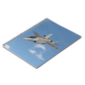 Carnet F-35 Lightning II Panther Jet Fighter dans le ciel (Côté gauche)