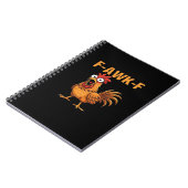 Carnet F-Awk-F Chicken F-Caw-F Rooster Funny Humor Meme (Côté gauche)