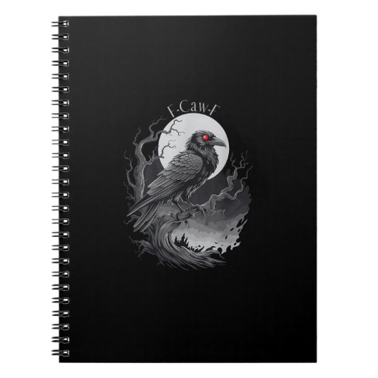 Carnet F-Caw-F Bird Creative Art (Devant)